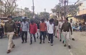 चाकूबाजी के 7 आरोपियों को पुलिस ने धर दबोचा