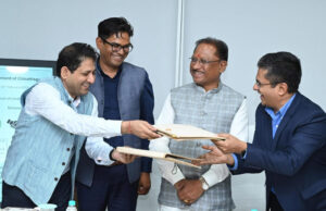 सुशासन को सुदृढ़ करने के लिए सीईजीआईएस और टीआरआई के साथ हुआ एमओयू:मुख्यमंत्री विष्णु देव साय