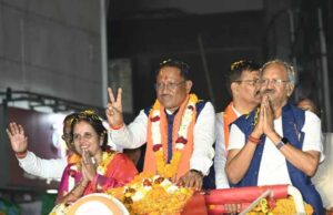 भाजपा को जिताएं, रायपुर में कमल खिलाएं : मुख्यमंत्री साय