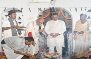 श्रीकोट आश्रम में गुरुमाता पूर्णिमा जी के विग्रह की प्राण प्रतिष्ठा समारोह में शामिल हुए मुख्यमंत्री