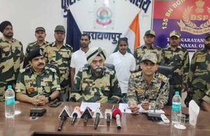 छत्तीसगढ़-नारायणपुर में एक महिला समेत दो नक्सलियों ने किया आत्मसमर्पण