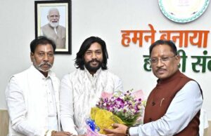 मुख्यमंत्री विष्णुदेव साय ने विधायक गुरु खुशवंत साहेब को दी जन्मदिन की बधाई