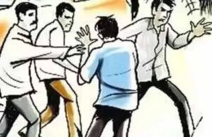 पार्षद पति व उसके साथियों ने मिलकर सफाई कर्मचारी की पिटाई