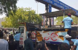 पुराना बस स्टैंड, स्टेशन रोड और बैजनाथपारा में चला बुलडोजर
