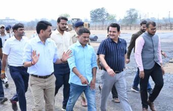 मोदी का छग दौरा : सचिव पी.दयानन्द ने सभास्थल का निरीक्षण कर तैयारियों का लिया जायजा