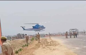 गंगा एक्सप्रेसवे का निरीक्षण करने पहुंचे सीएम योगी, 120 की स्पीड में चला सकेंगे गाड़ी