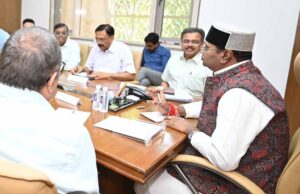 केन्द्रीय मंत्री अमित शाह के निर्देशों के परिपालन में उच्च स्तरीय बैठक