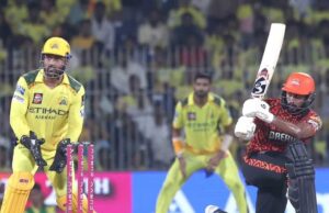 हैदराबाद ने चेपॉक में हासिल की ऐतिहासिक जीत, धोनी की टीम का खराब प्रदर्शन जारी…