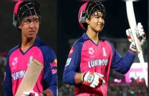 14 साल के सूर्यवंशी ने कई रिकॉर्ड्स किए ध्वस्त, 11 छक्के, 7 चौके और 35 गेंद में सेंचुरी…