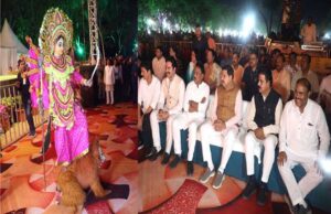 मुख्यमंत्री डॉ. यादव लालबाग में चल रहे मालवा उत्सव में हुये शामिल