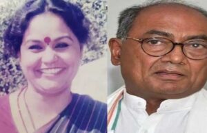 कांग्रेस नेत्री सरला मिश्रा के भाई ने टीटी नगर थाने में पूर्व सीएम दिग्विजय सिंह के खिलाफ दर्ज कराई शिकायत