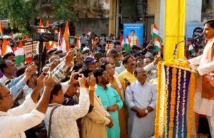 ऑपरेशन सिंदूर की सफलता पर सैनिकों के प्रति आभार व्यक्त करने के लिए भव्य तिरंगा यात्रा निकाली गई