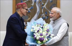 मुख्यमंत्री उमर अब्दुल्ला ने दिल्ली में प्रधानमंत्री नरेंद्र मोदी से मुलाकात की, पहलगाम आतंकी हमले के बाद पहली मुलाकात
