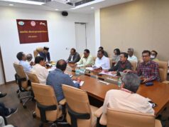 मंत्री विश्वास कैलाश सारंग ने की सहकारिता विभाग की समीक्षा बैठक