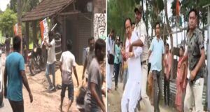 हुमायूं कबीर की कार पर हमला, सुवेंदु सरकार को दौड़ा-दौड़ाकर पीटा, बंगाल वोटिंग में हिंसा का तांडव