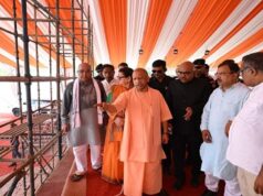 प्रधानमंत्री के प्रस्तावित आगमन की तैयारियों का सीएम योगी ने किया स्थलीय निरीक्षण