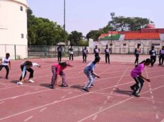 राज्य स्तरीय आवासीय खेल अकादमी में चयन के लिए ट्रायल शुरू, 204 खिलाड़ियों ने लिया हिस्सा