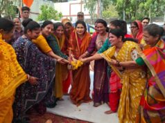 राज्यमंत्री कृष्णा गौर ने किया 4 लेन सीसी सड़क निर्माणकार्य का भूमि-पूजन