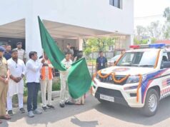 कोरबा जिले को मिली 22 नए डायल 112 वाहनों की सौगात