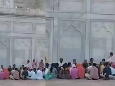 ताजमहल में भजन-कीर्तन का वीडियो वायरल, सुरक्षा व्यवस्था पर उठे सवाल