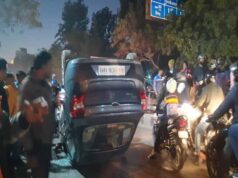 वाहन चेकिंग के दौरान आरक्षक को कुचलने की कोशिश, पुलिस ने दो आरोपियों को दबोचा