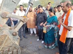 सर्वमंगला पुल सड़क का डामरीकरण व सुदृढ़ीकरण कार्य प्रारंभ