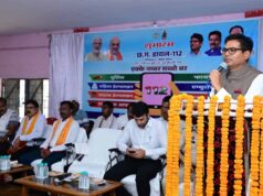 वित्त मंत्री ओपी चौधरी ने रायगढ़ को मिली 16 अत्याधुनिक डायल-112 ईआरवी वाहनों को दिखाई हरी झंडी