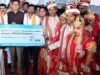 मुख्यमंत्री कन्या विवाह योजना : प्रदेश भर में गूंजीं शहनाइयां, 1385 जोड़े बंधे परिणय सूत्र में
