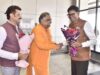 वित्तमंत्री ओपी चौधरी का हुआ आत्मीय स्वागत, कार्यक्रम में दिखा उत्साह