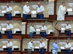 मुख्य सचिव ने ई-ऑफिस एवं समयबद्धता के लिए अधिकारी और कर्मचारियों को दिए प्रशंसा पत्र