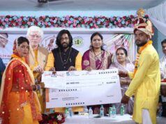 मुख्यमंत्री विष्णुदेव साय के मार्गदर्शन में जिले के तीन स्थलों पर सामूहिक विवाह संपन्न