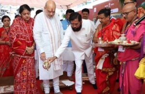 अमित शाह बोले शिंदे गुट ही असली शिवसेना, कोल्हापुर रैली में बड़ा बयान
