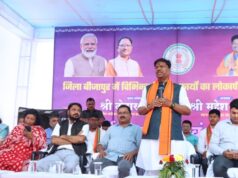 वन मंत्री केदार कश्यप ने बीजापुर जिले को 18 करोड़ रुपए से अधिक के विकास कार्यों की दी सौगात