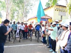 योग दिवस पर गौरेला-पेंड्रा-मरवाही में साइकिल रैली, फिटनेस और स्वास्थ्य का दिया संदेश