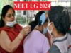 NEET परीक्षा में सख्ती: चोटी का क्लचर, बाली और कलावा तक उतरवाया, इंदौर में कड़ी जांच