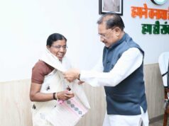 मुख्यमंत्रीविष्णु देव साय से पद्मश्री डॉ. बुधरी ताती ने की सौजन्य मुलाकात