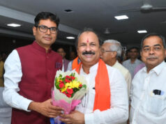 रायपुर विकास प्राधिकरण के नए उपाध्यक्ष डॉ. जय प्रकाश शर्मा ने संभाला पदभार