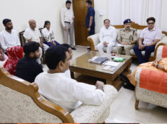 दलित छात्रा ललिता गौतम के परिजनों से मिले मुख्यमंत्री, घटना पर जताया दुःख, कहा दोषी बचेंगे नहीं