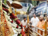 मुख्यमंत्री योगी ने मां विंध्यवासिनी के दरबार में की पूजा-अर्चना
