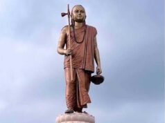 ओंकारेश्वर में स्थापित एकात्मता की मूर्ति (स्टैच्यू ऑफ वननेस) पूर्णतः सुरक्षित और सुदृढ़