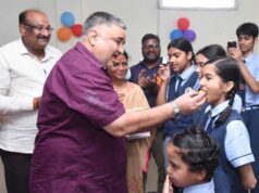 बेटियों के सपनों को मिली नई उड़ान, शाला प्रवेश उत्सव में शामिल हुए पर्यटन एवं संस्कृति मंत्री राजेश अग्रवाल