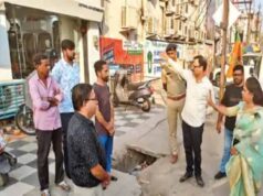 Raipur News: पंडरी कपड़ा मार्केट की सबसे पुरानी होलसेल दुकान से हटाया गया अवैध कब्जा