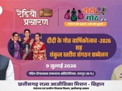 माननीय मुख्यमंत्री महोदय की गरिमामयी उपस्थिति में मनाया जाएगा “दीदी के गोठ” का वार्षिकोत्सव