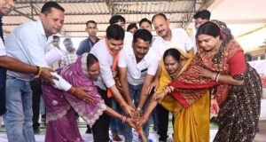 गांवों में खेल और बाल विकास की बुनियादी सुविधाओं का विस्तार सरकार की प्राथमिकता- राजस्व मंत्री टंकराम वर्मा
