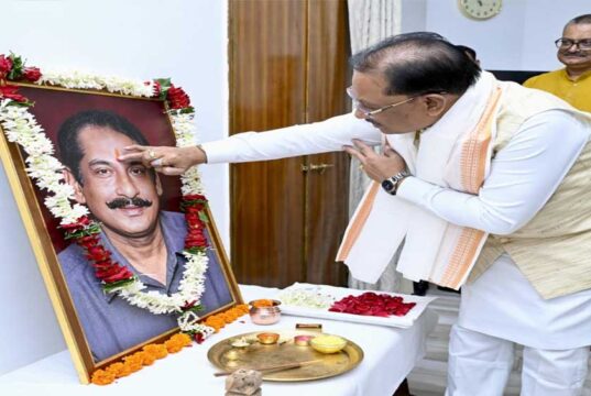 राष्ट्र, समाज और सनातन संस्कृति के प्रति श्री दिलीप सिंह जूदेव जी का समर्पण सदैव स्मरणीय रहेगा : मुख्यमंत्री विष्णु देव साय