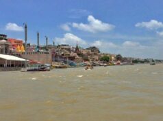 वाराणसी में गंगा का जलस्तर बढ़ा, घाट जलमग्न, प्रशासन पूरी तरह अलर्ट