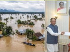 CM साय ने राज्यपाल रमेन डेका से की मुलाकात, असम बाढ़ पीड़ितों के लिए दिए ₹5 करोड़