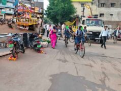 CG में ट्रैफिक नियम तोड़ने वालों पर कार्रवाई, 1035 वाहन चालकों से वसूला 5 लाख रुपये जुर्माना