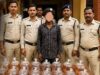 माकरदोना में आबकारी विभाग की दबिश, 50 लीटर महुआ शराब जब्त