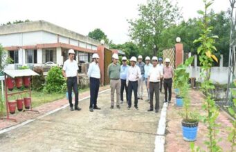 प्रमुख सचिव ऊर्जा ने किया एम पी ट्रांसको के 132 के.व्ही. सबस्टेशन सलामतपुर का निरीक्षण